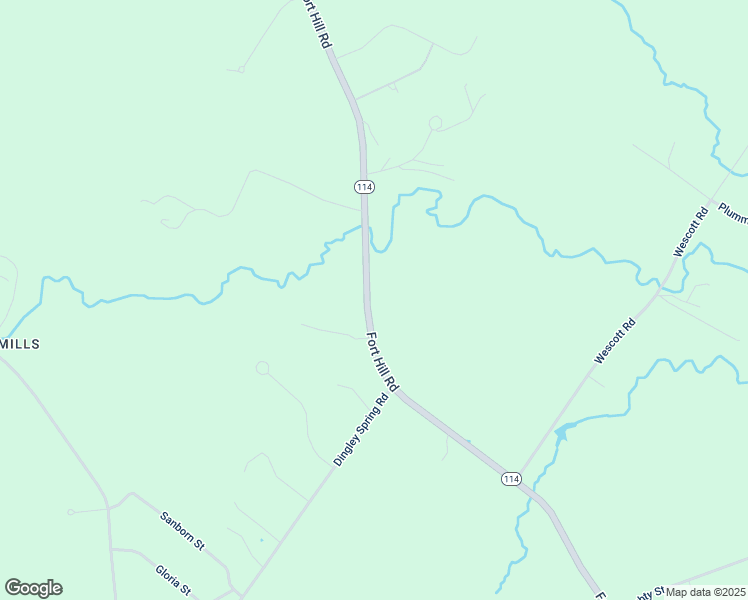 map of restaurants, bars, coffee shops, grocery stores, and more near 697 Fort Hill Road in Gorham