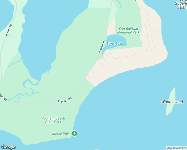 map of restaurants, bars, coffee shops, grocery stores, and more near 801 Popham Road in Phippsburg