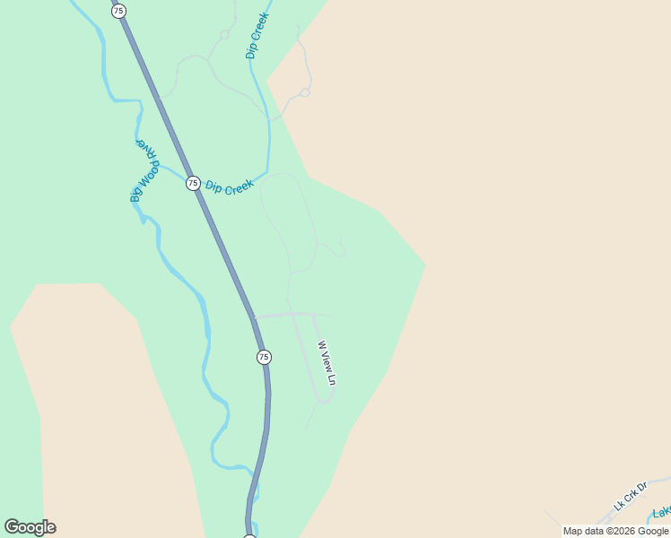 map of restaurants, bars, coffee shops, grocery stores, and more near Glassford Drive in Ketchum