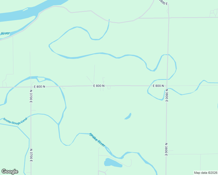 map of restaurants, bars, coffee shops, grocery stores, and more near 3759 East 800 North in Rigby