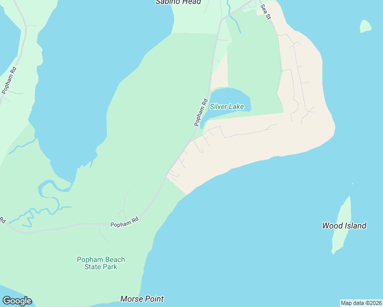 map of restaurants, bars, coffee shops, grocery stores, and more near 823 Popham Road in Phippsburg