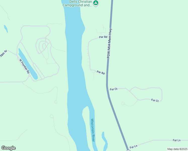 map of restaurants, bars, coffee shops, grocery stores, and more near 5 Maple Trail in Wisconsin Dells
