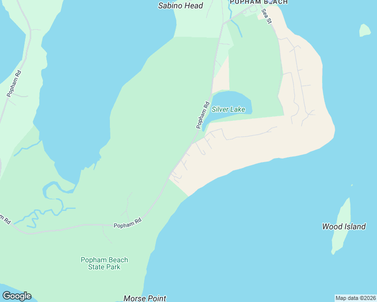 map of restaurants, bars, coffee shops, grocery stores, and more near 823 Popham Road in Phippsburg