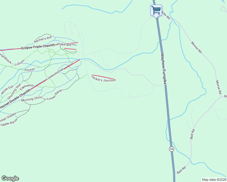 map of restaurants, bars, coffee shops, grocery stores, and more near 18 Tenney Mountain Road in Plymouth