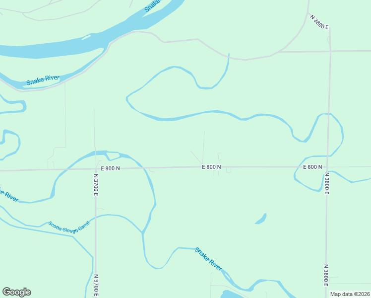 map of restaurants, bars, coffee shops, grocery stores, and more near 3741 East 800 North in Rigby