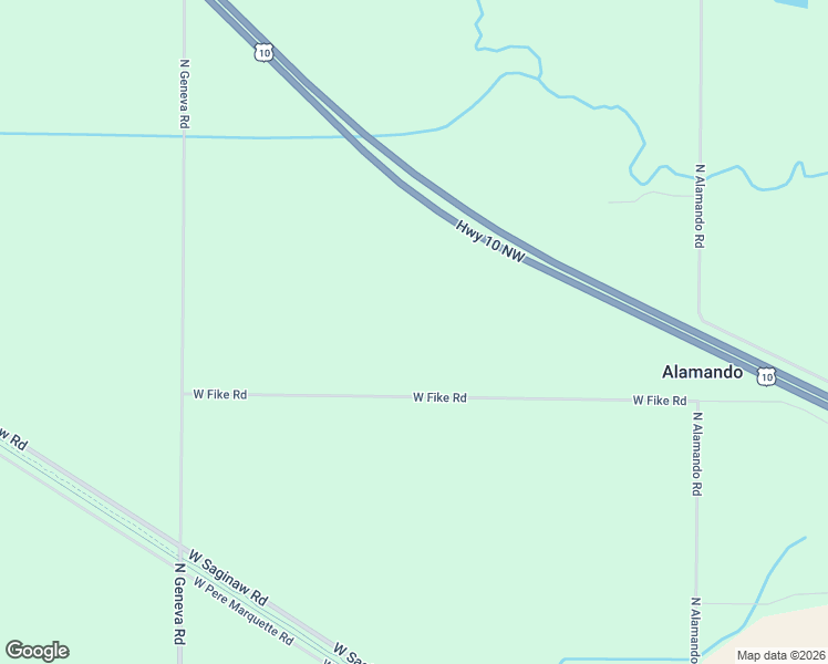 map of restaurants, bars, coffee shops, grocery stores, and more near 4262 West Fike Road in Coleman