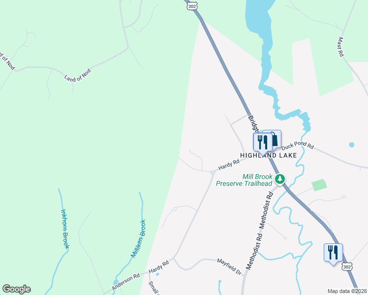 map of restaurants, bars, coffee shops, grocery stores, and more near 99 James Henry Lane in Westbrook