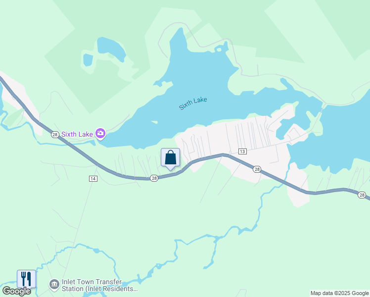 map of restaurants, bars, coffee shops, grocery stores, and more near 333 Highway 28 in Hamilton