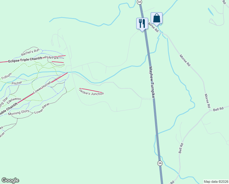 map of restaurants, bars, coffee shops, grocery stores, and more near 5 Tenney Brook Road in Plymouth