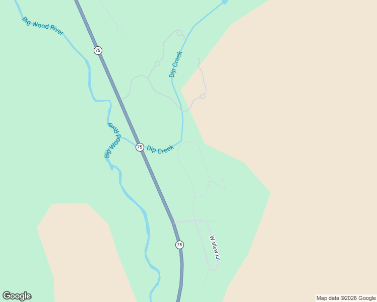 map of restaurants, bars, coffee shops, grocery stores, and more near 101-173 Stonegate Circle in Ketchum