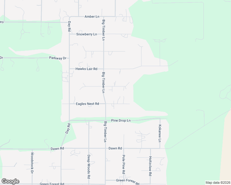map of restaurants, bars, coffee shops, grocery stores, and more near 16157 Elkhorn Lane in La Pine