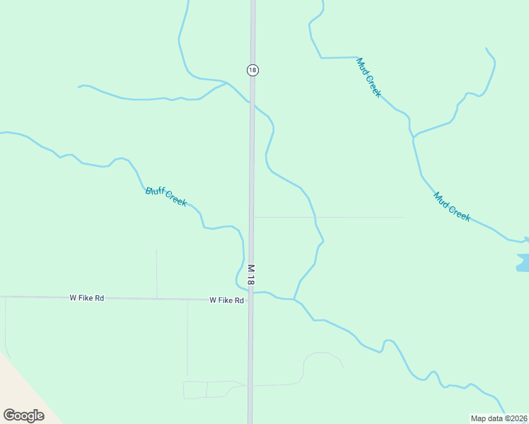 map of restaurants, bars, coffee shops, grocery stores, and more near 4626 M 18 in Coleman