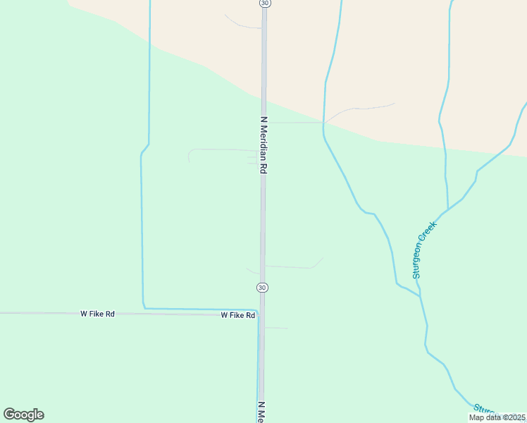 map of restaurants, bars, coffee shops, grocery stores, and more near 4699 North Meridian Road in Hope