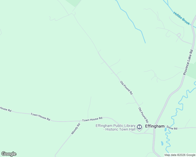 map of restaurants, bars, coffee shops, grocery stores, and more near 121 Old Pound Road in Effingham