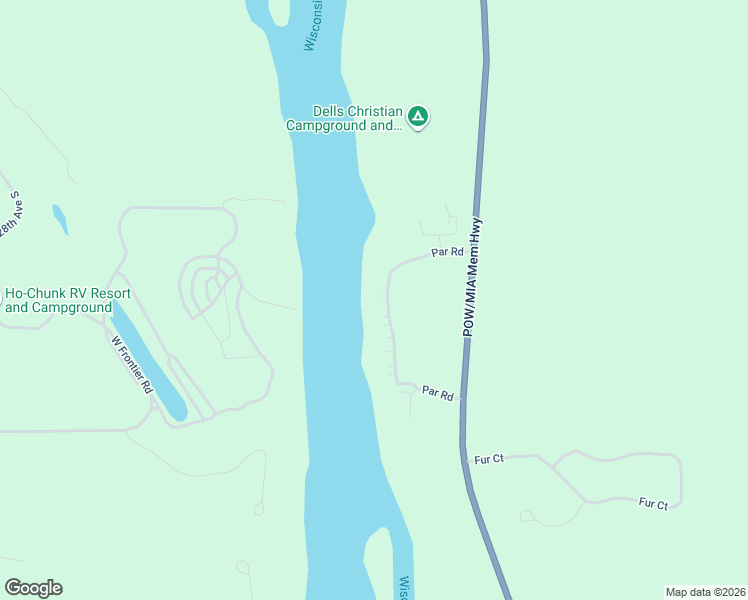 map of restaurants, bars, coffee shops, grocery stores, and more near 9 Juniper Trail in Wisconsin Dells