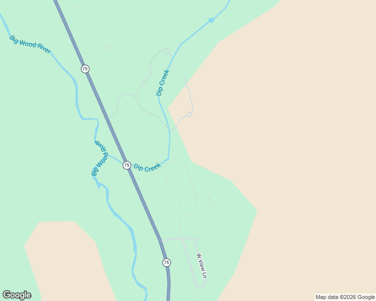 map of restaurants, bars, coffee shops, grocery stores, and more near 147 Stonegate Circle in Ketchum
