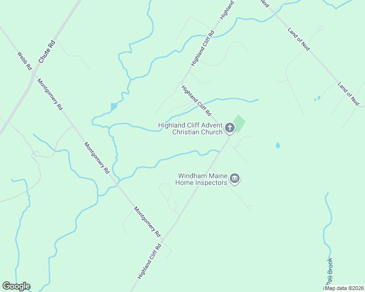 map of restaurants, bars, coffee shops, grocery stores, and more near 105 Highland Cliff Road in Windham