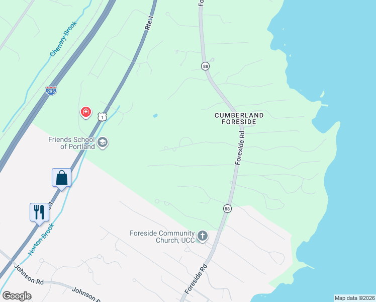 map of restaurants, bars, coffee shops, grocery stores, and more near 5 Nicolas Way in Cumberland