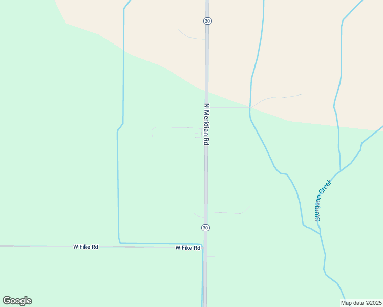 map of restaurants, bars, coffee shops, grocery stores, and more near 4699 North Meridian Road in Hope