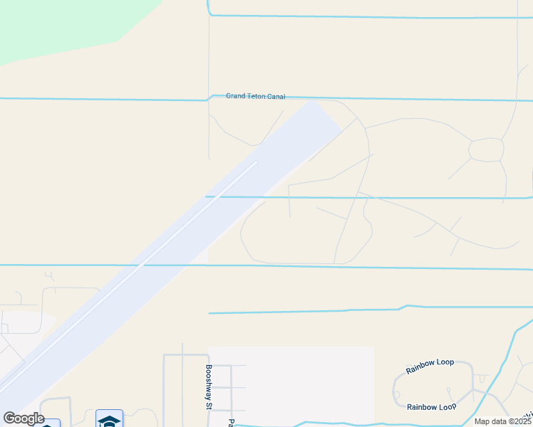 map of restaurants, bars, coffee shops, grocery stores, and more near 510 Goshawk Lane in Driggs