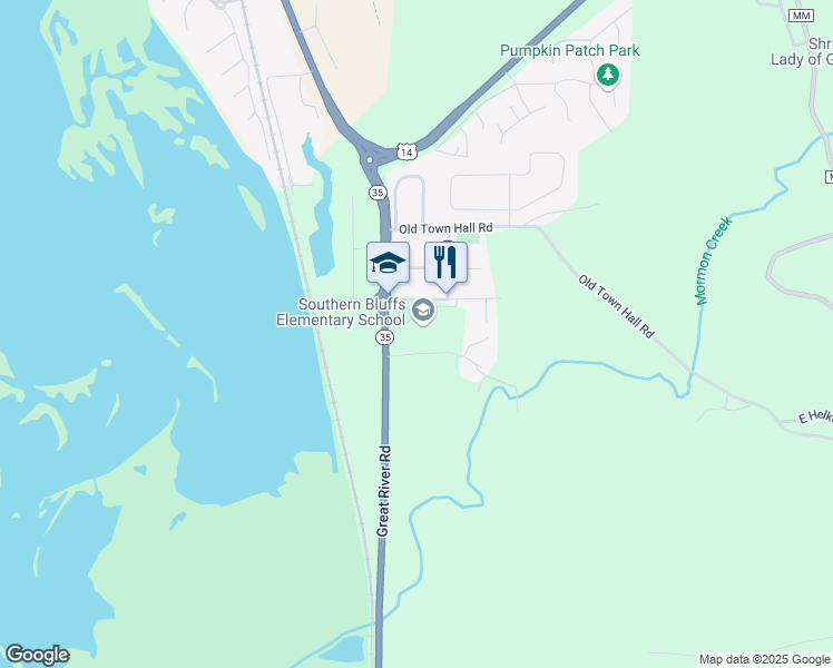 map of restaurants, bars, coffee shops, grocery stores, and more near 4010 Sunnyside Drive in La Crosse
