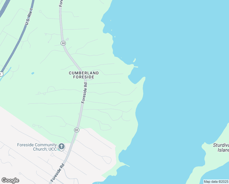 map of restaurants, bars, coffee shops, grocery stores, and more near 89 Sanderson Road in Cumberland