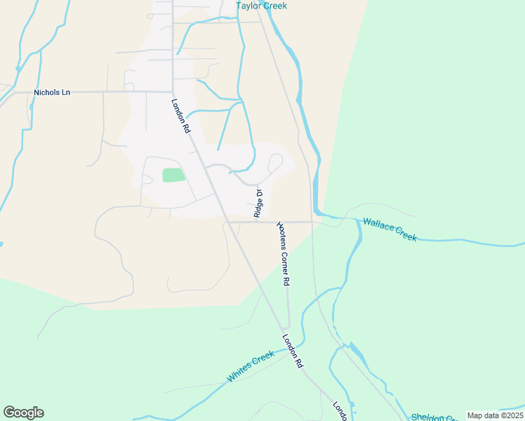 map of restaurants, bars, coffee shops, grocery stores, and more near 76867 Ridge Drive in Cottage Grove