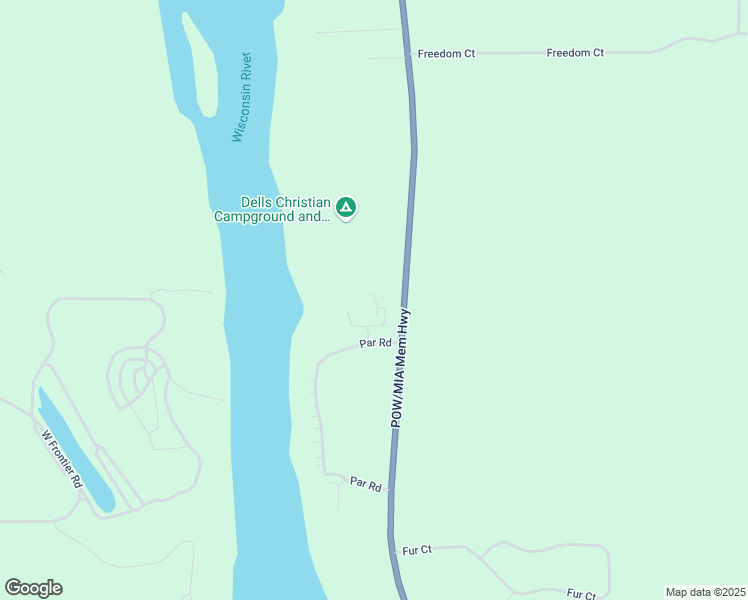 map of restaurants, bars, coffee shops, grocery stores, and more near 3 Pine Trail in Wisconsin Dells