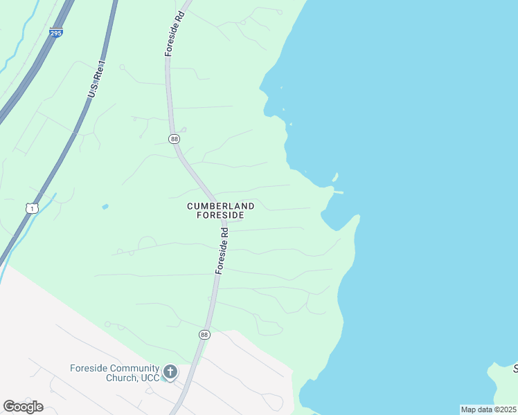 map of restaurants, bars, coffee shops, grocery stores, and more near 7 Longmeadow Road in Cumberland