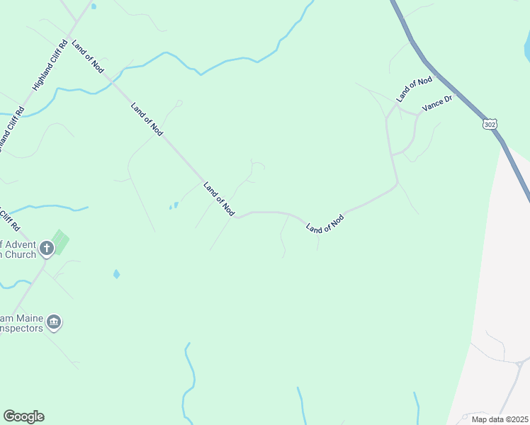 map of restaurants, bars, coffee shops, grocery stores, and more near 76 Land of Nod in Windham