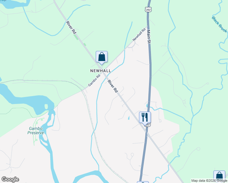 map of restaurants, bars, coffee shops, grocery stores, and more near 438 River Road in Windham