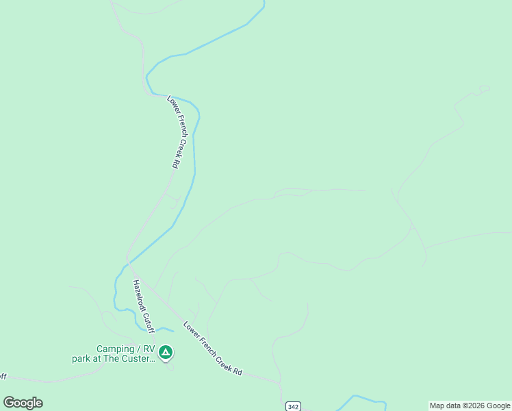 map of restaurants, bars, coffee shops, grocery stores, and more near in Custer