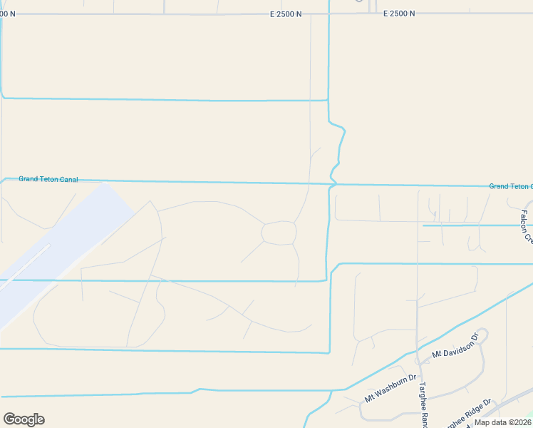 map of restaurants, bars, coffee shops, grocery stores, and more near 1922 Paintbrush Circle in Driggs