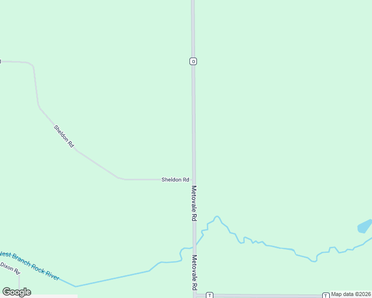 map of restaurants, bars, coffee shops, grocery stores, and more near N5765 Metovale Road in Brandon