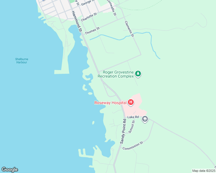 map of restaurants, bars, coffee shops, grocery stores, and more near 6 Hammond Street in Shelburne