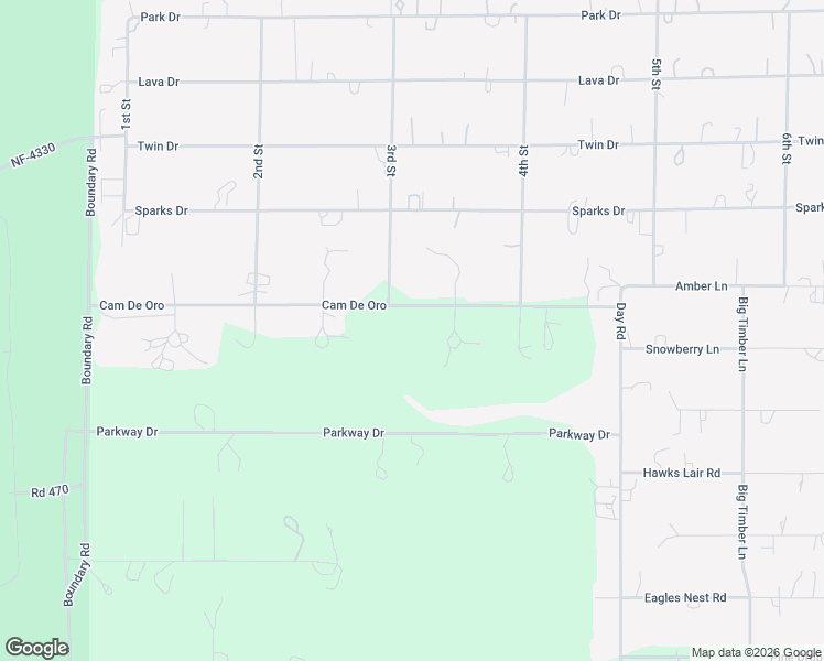map of restaurants, bars, coffee shops, grocery stores, and more near 15845 Camino De Oro in La Pine