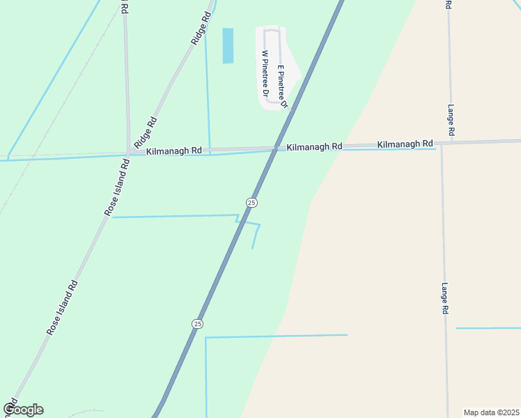 map of restaurants, bars, coffee shops, grocery stores, and more near 2415 Michigan 25 in Sebewaing
