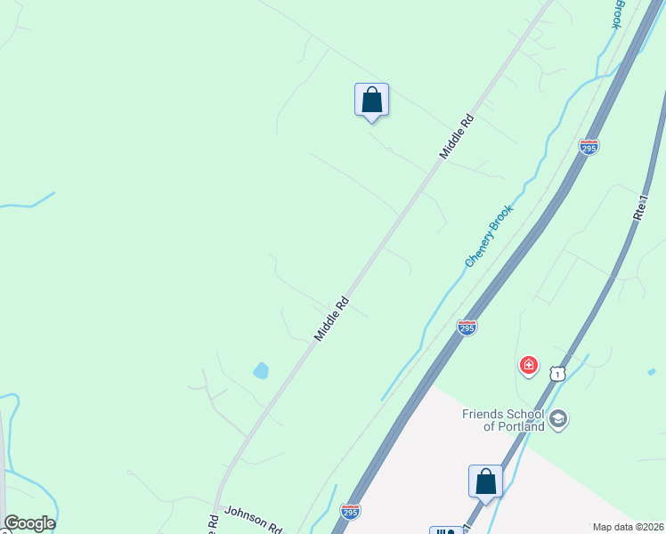 map of restaurants, bars, coffee shops, grocery stores, and more near 418 Middle Rd in Falmouth
