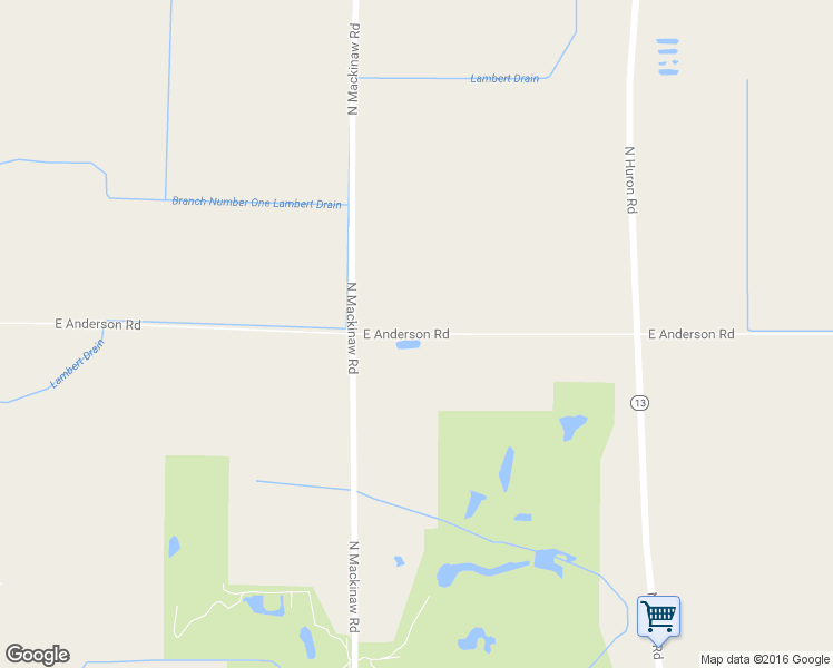 map of restaurants, bars, coffee shops, grocery stores, and more near 1611 East Anderson Road in Linwood