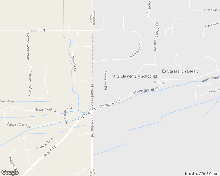 map of restaurants, bars, coffee shops, grocery stores, and more near 100 Creekside Rd in Alta