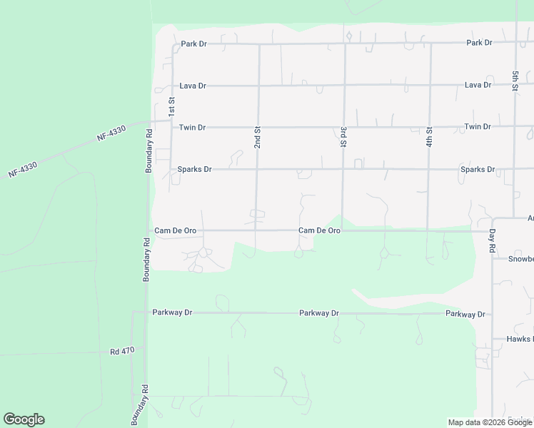 map of restaurants, bars, coffee shops, grocery stores, and more near 53782 2nd Street in La Pine