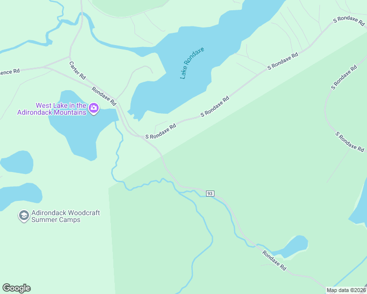 map of restaurants, bars, coffee shops, grocery stores, and more near 111 South Rondaxe Road in Old Forge
