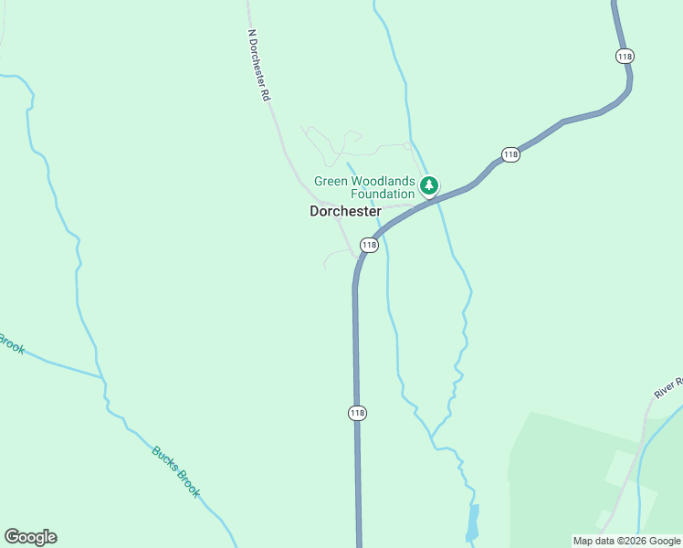 map of restaurants, bars, coffee shops, grocery stores, and more near 1884 North Dorchester Road in Dorchester