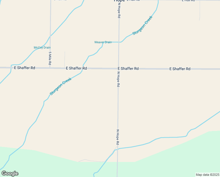map of restaurants, bars, coffee shops, grocery stores, and more near 4901 North Hope Road in Hope