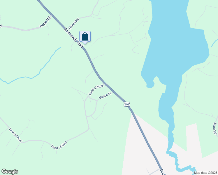 map of restaurants, bars, coffee shops, grocery stores, and more near 16 Vance Drive in Windham