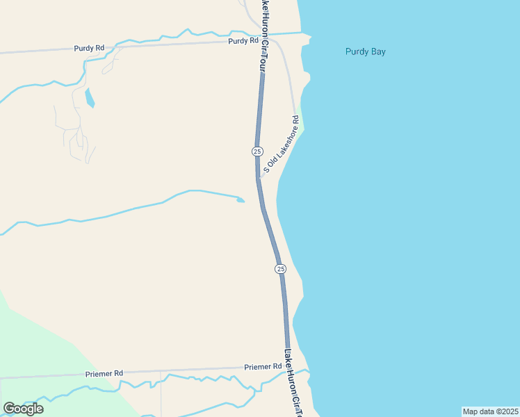 map of restaurants, bars, coffee shops, grocery stores, and more near 3259 South Lake Shore Road in Harbor Beach