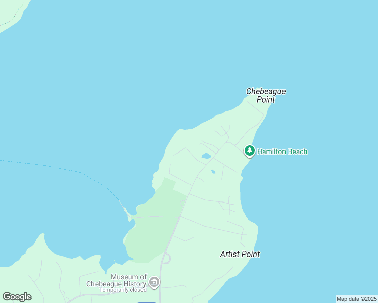 map of restaurants, bars, coffee shops, grocery stores, and more near Back Shore Rd in Cumberland