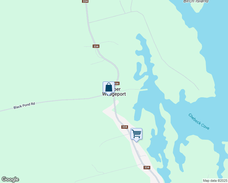 map of restaurants, bars, coffee shops, grocery stores, and more near in Upper Wedgeport