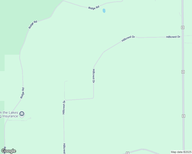map of restaurants, bars, coffee shops, grocery stores, and more near N5987 Hillcrest Drive in Plymouth