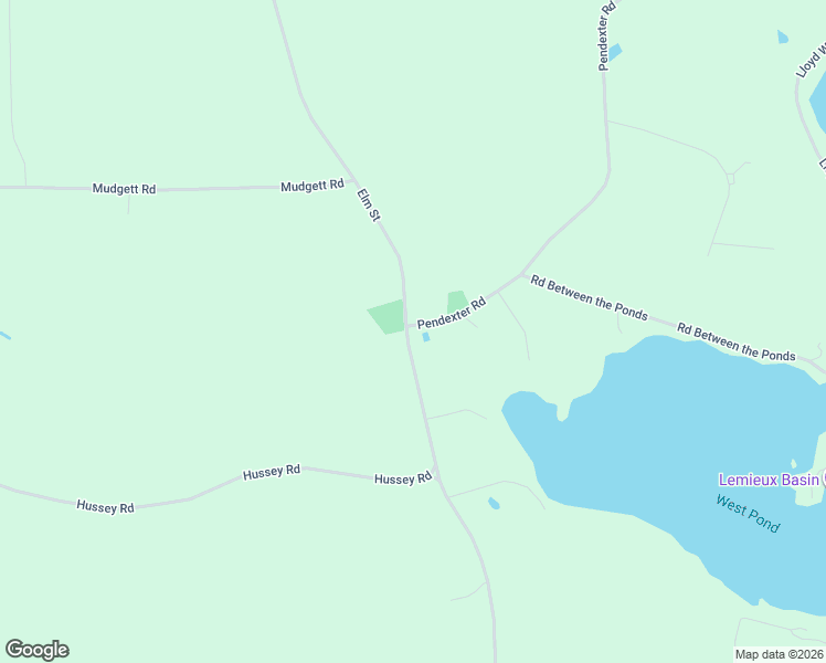 map of restaurants, bars, coffee shops, grocery stores, and more near 888 Pendexter Road in Parsonsfield